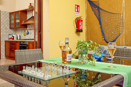 Terrazza vista cucina