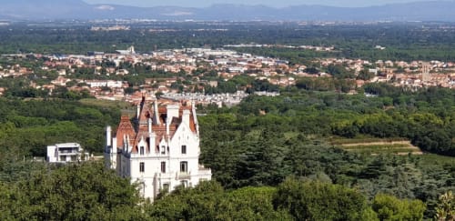 Le chateau de Valmy Un de nos joyaux de la Côte Vermeille. vue imprenable sur Argeles Sur Mer