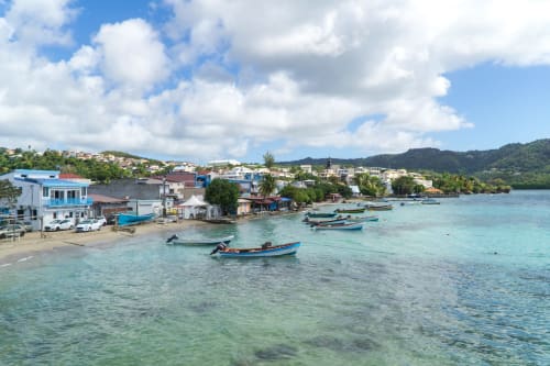 Village de Sainte-Luce, sud martinique