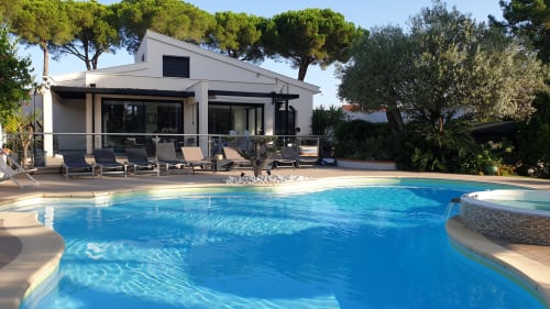 Piscine vue sur Mas la Senia