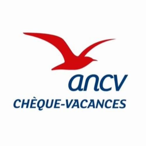Logo ANCV Chèque-Vacances per il bed and breakfast Villas Lantana a Lecci, Francia