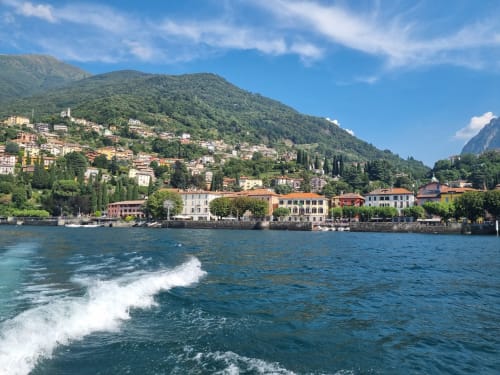 View of Bellano from the lake