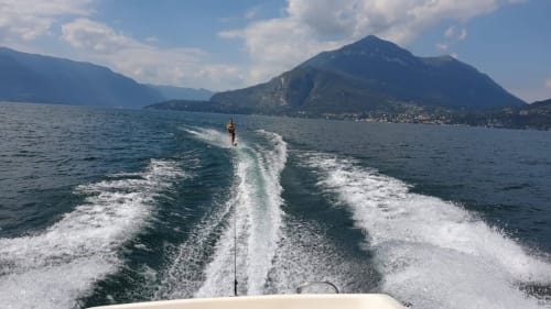 Water sports on Lake Como
