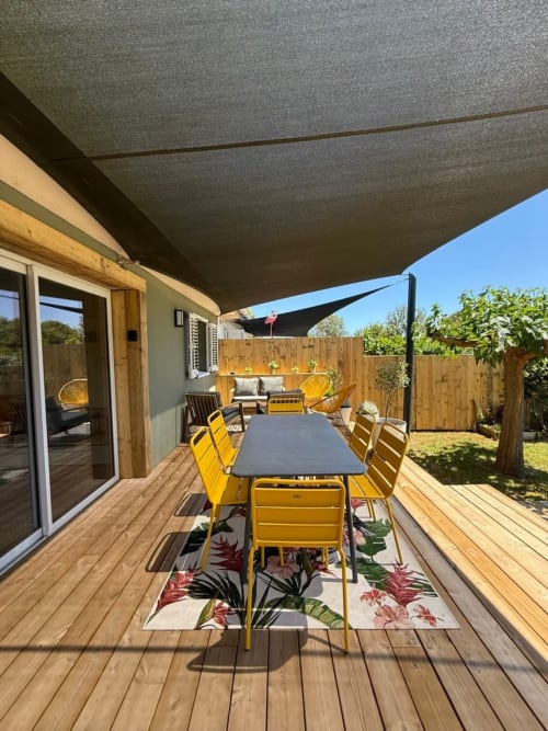 Espace extérieur de la Casa A Machja, Porto-Vecchio