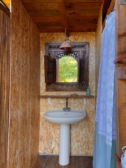 bagno tenda glamping maremma