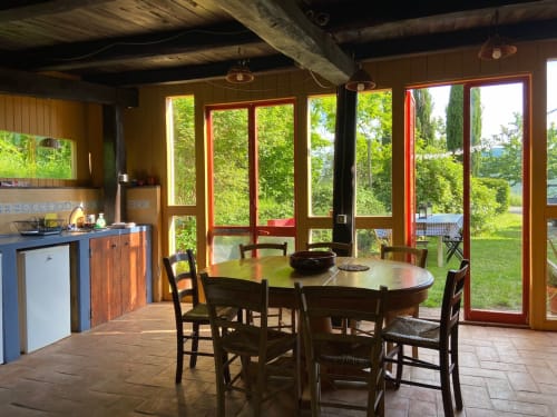 cucina tenda glamping maremma