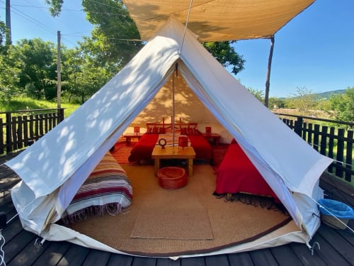 tenda glamping maremma