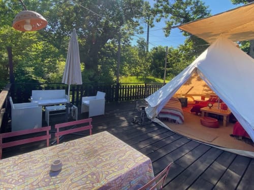 terrazza tenda glamping maremma