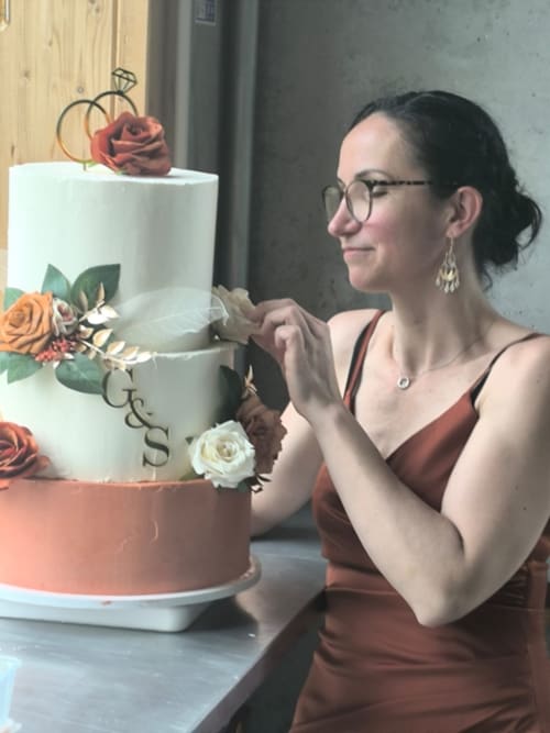Pièce montée wedding cake mariage commande cake design pâtisserie personnalisée champtoceaux orée d'anjou oudon ancenis le cellier lucriolla