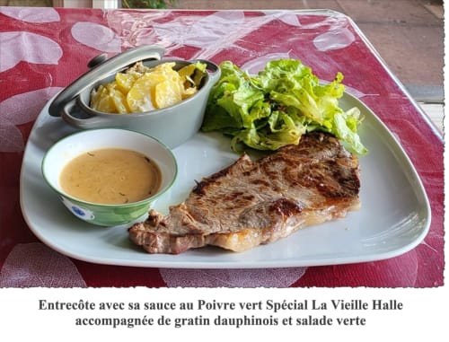 Restaurant traditionnel, Plats à emporter, A la Vieille Halle, Souppes sur Loing, Château Landon, Nemours, Seine et Marne, 77460, France, Soirée Etape