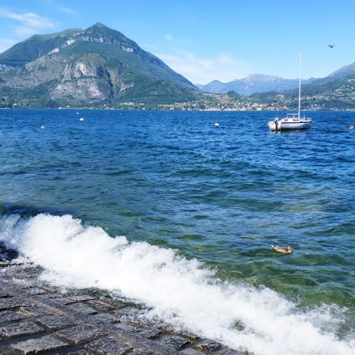 View from the small square of Varenna