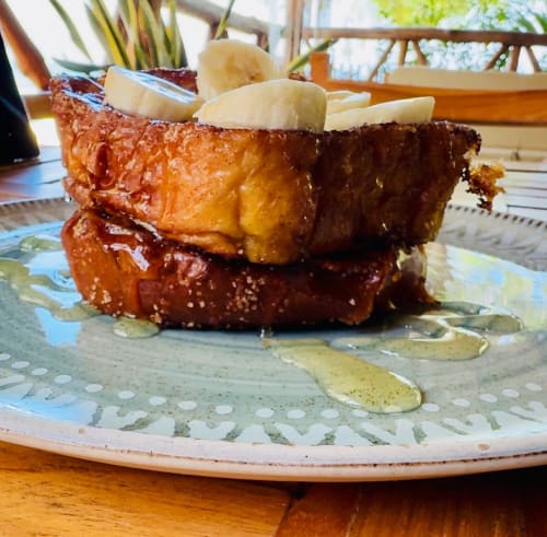 Desayuno saludable en playa Tranquila