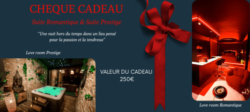 Offrez un chèque cadeau love room à votre entourage une idée originale