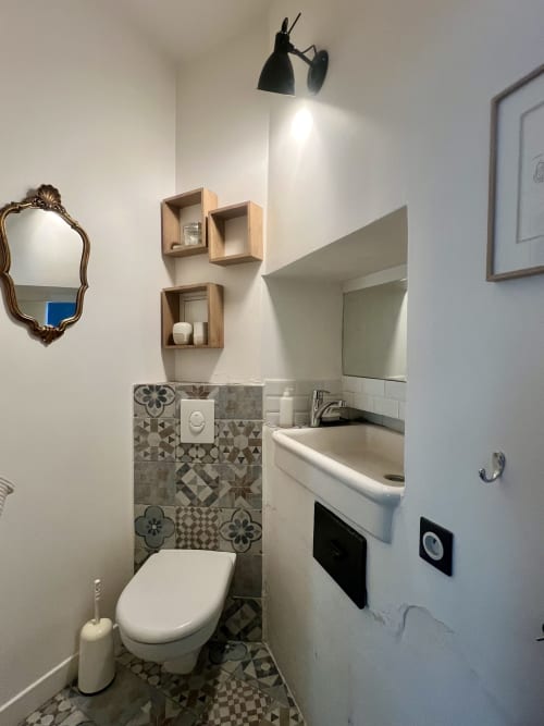 toilettes avec lavabo