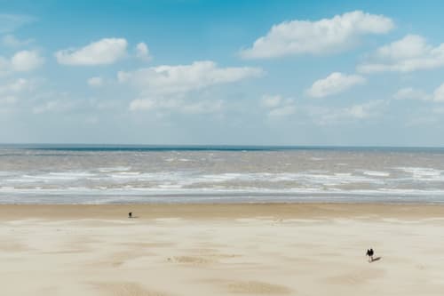 Plage de Cabourg. Week-end romantique en Normandie. Lodge Pépiite