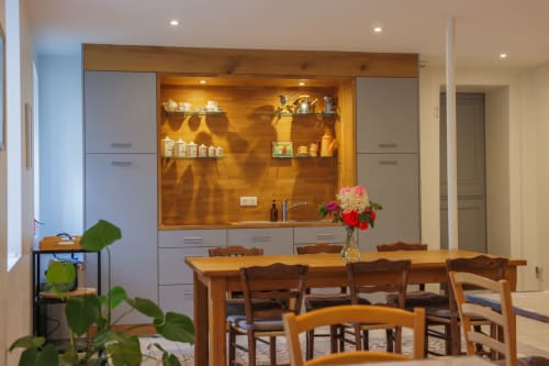 Cuisine spacieuse et lumineuse réservée pour les hôtes