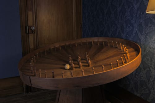 Rondeau traditionnel dans la salle de jeux 
