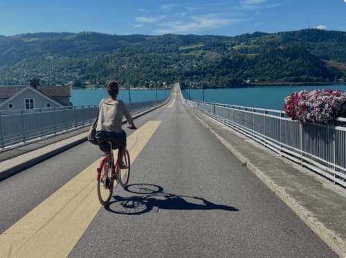 Scandibérique, balade en vélo