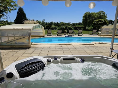 Bed&Breakfast with spa and swimming pool in Burgundy
