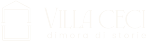 Logo del bed and breakfast Villa Ceci con icona di edificio ad Andria, Italia