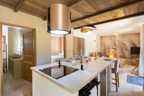 Salon lumineux au style provençal