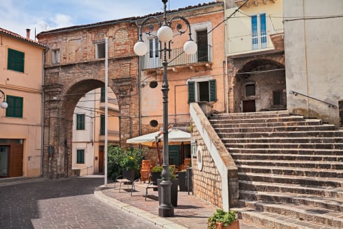 Atessa Arco Andriano Storica porta di accesso