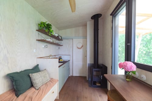Airbnb en Normandie. Tiny house avec cuisine en Normandie. Pépiite