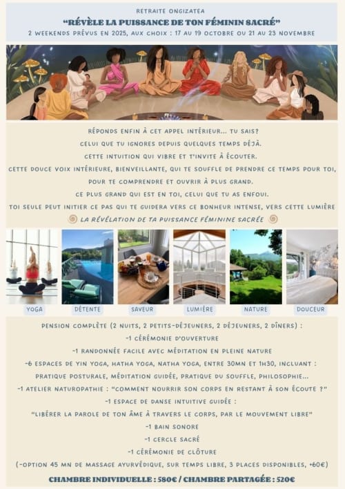 Retraite yoga Pays basque