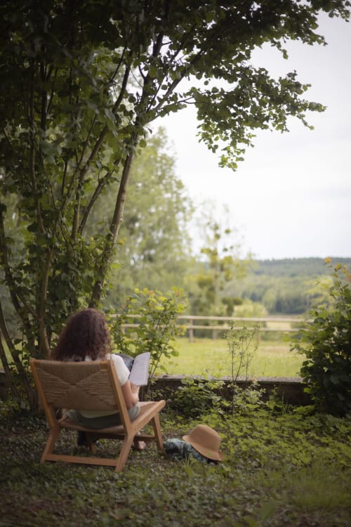 Moment lecture. Week-end au vert. Pépiite