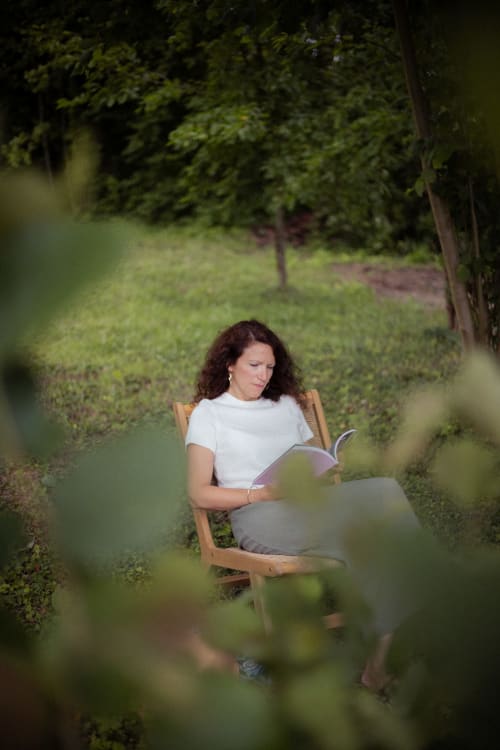 Prendre le temps de lire. Week-end à la campagne. Pépiite