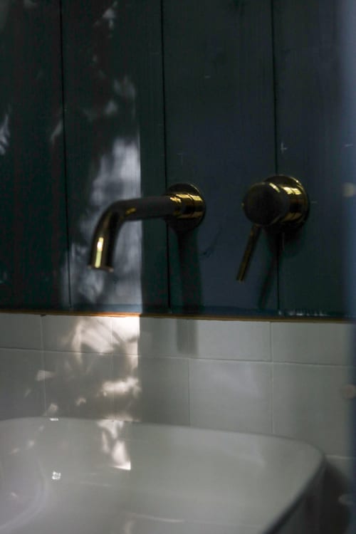 Salle de bain. Lodge de lux en Normandie. Pépiite