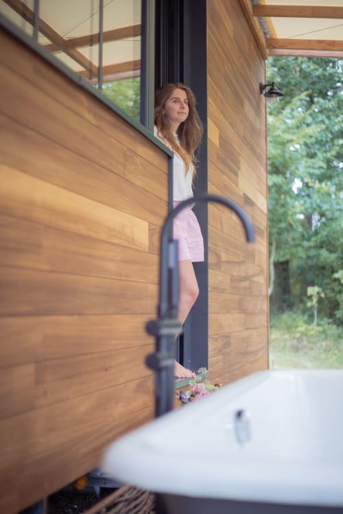 Se reposer en Normandie. Ecolodge de luxe. Pépiite