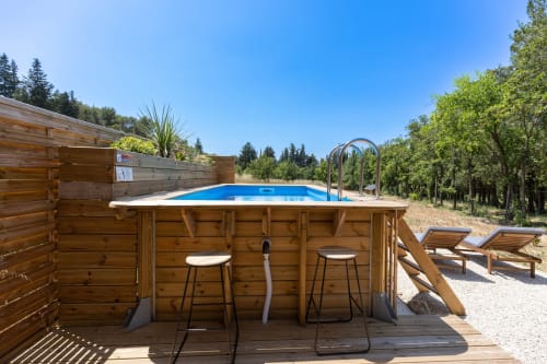 piscine privative gite à Saint Rémy de Provence