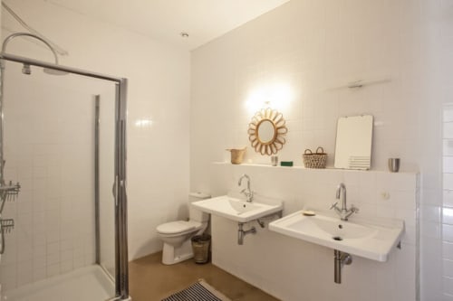 Salle de bain dans une location vacances en Corse du Nord