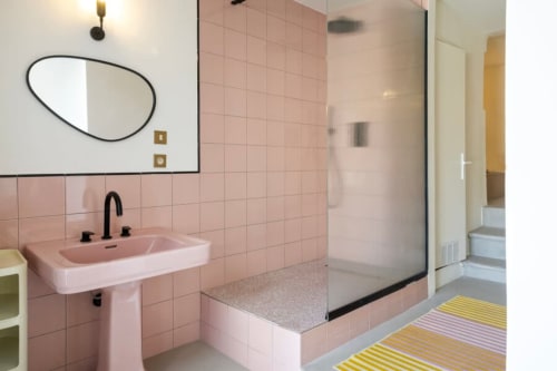 Salle de bain, maison location en Corse avec piscine