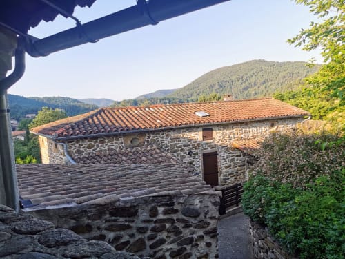Mes Maisons guest gite with view of the Cevennes