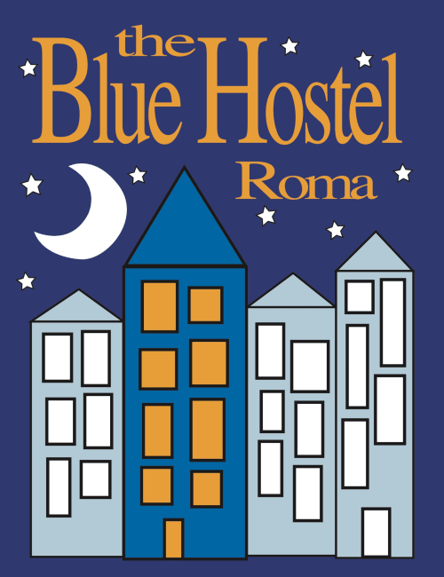 The Bluehostel Rome, Logo
