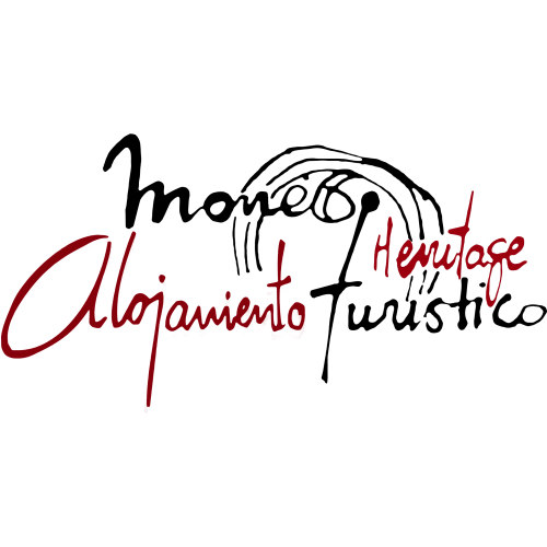 Logo del hotel MoneoHeritage con diseño de tortuga en Salamanca