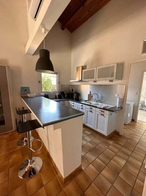 Cuisine équipée de la Casa A Stonda à Porto-Vecchio