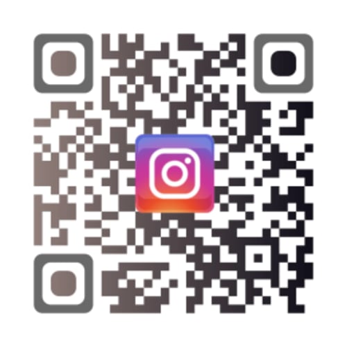 Code QR Instagram du Domaine de l'Ocrerie à Pourrain, France