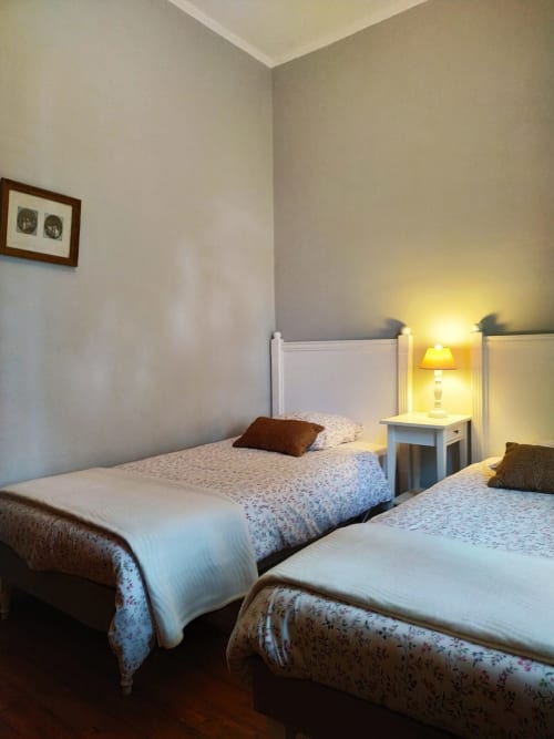Chambre twin de la suite du Maréchal pour 4 personnes 