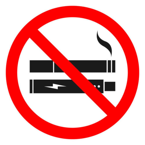 Interdiction de fumer-vapoter 