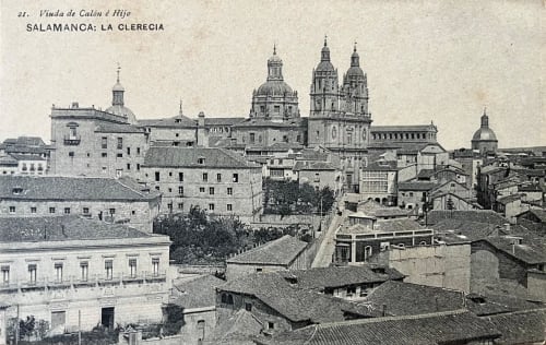 Paisaje urbano histórico de Salamanca con la Catedral y arquitectura medieval, ubicación del hotel MoneoHeritage