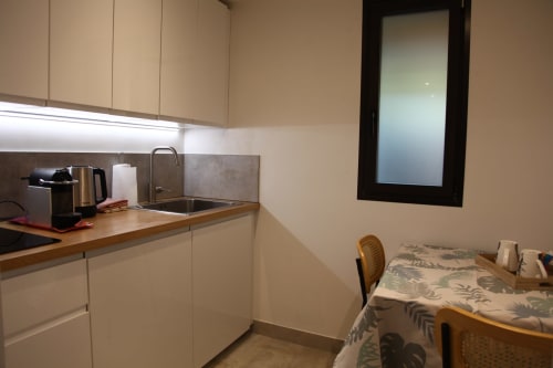Cuisine chambre aux Bananiers