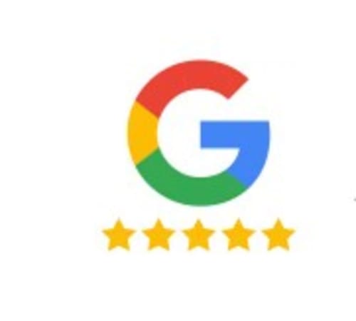 Logo d'évaluation 5 étoiles Google pour Home Sweet Lodge Glamping Aquitaine à Saint Germain et Mons