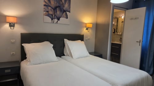 l'hotel mas le chatelet propose des chambres twin, double ou triple en fonction de vos attentes