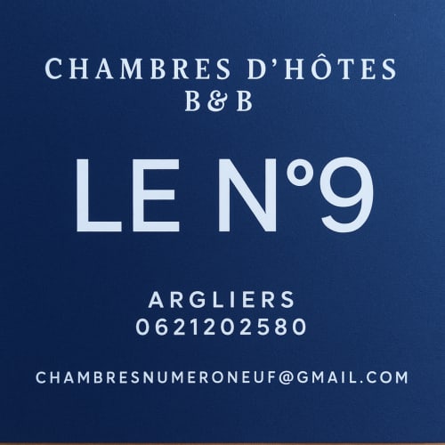 Le N°9 Chambres d'Hôtes B&B à Argliers .