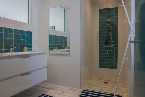 Salle de bain privative de la chambre Chapotin