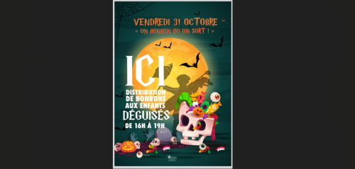 Événement de distribution de bonbons Halloween au Be Hotel Le Touquet, 31 octobre, trick-or-treat pour enfants de 16h à 19h