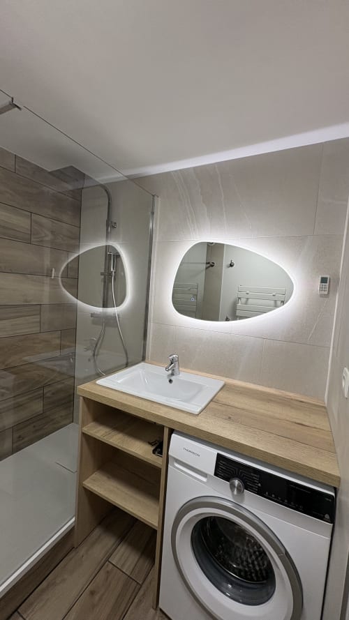 Salle d'eau neuve belle plagne